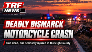 Bismarck Motorcycle Crash Kills Man, Injures Woman