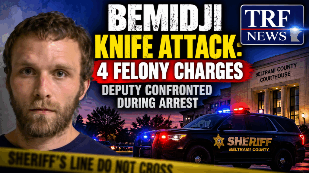 Bemidji Man Charged in Knife Attack, Deputy Confrontation