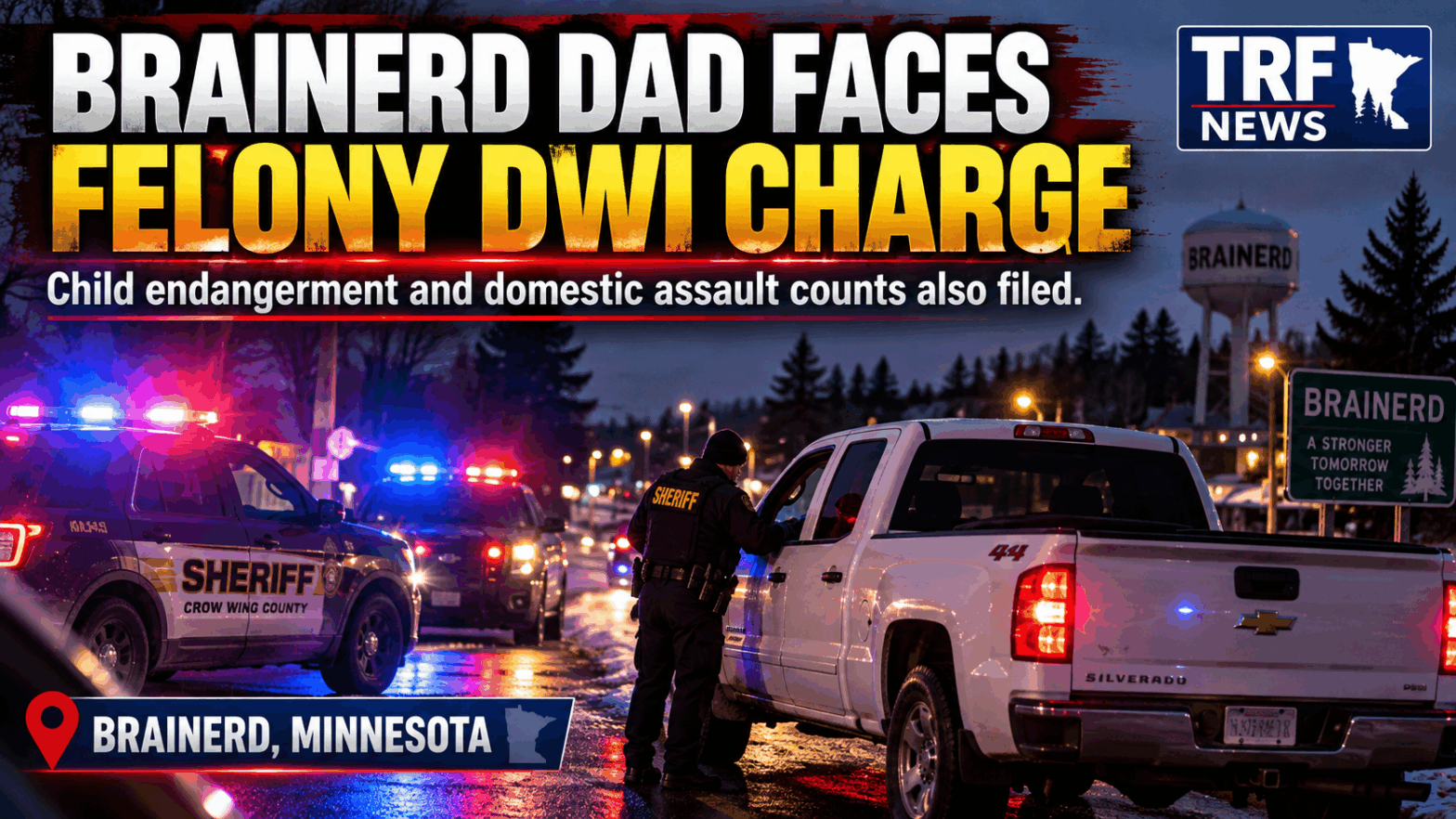 Brainerd Incident Leads to Felony DWI Charge