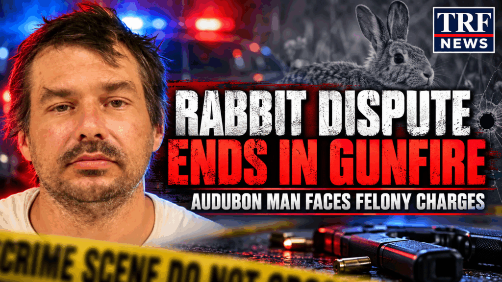 Audubon Man Charged After Shots Fired Over Pet Rabbit