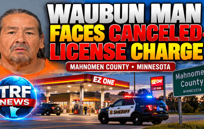 Mahnomen: Jackson Charged With Canceled-License Driving