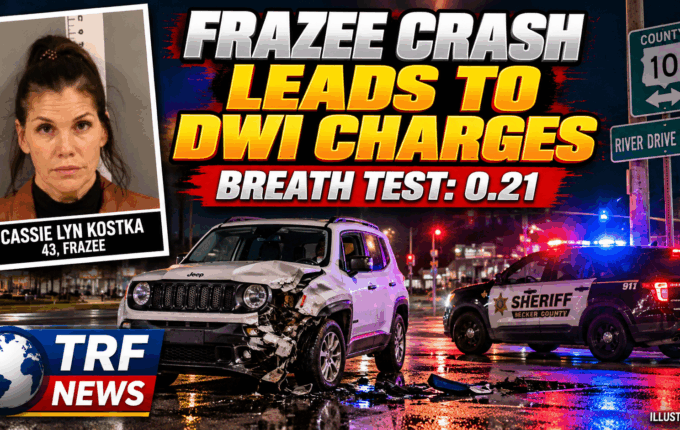 Frazee Woman Faces DWI Charges After Crash, 0.21 Test