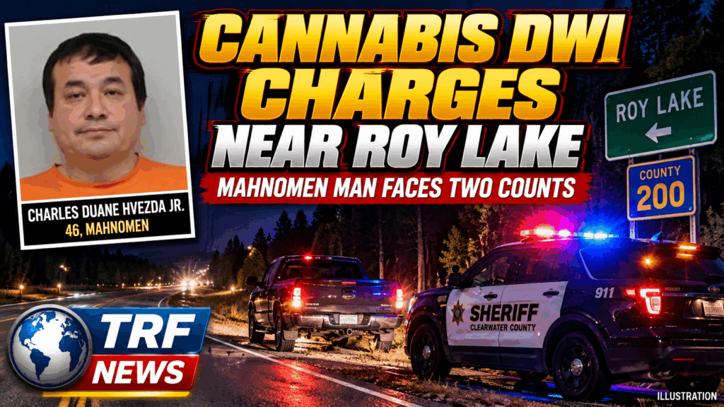 Mahnomen Man Faces Cannabis DWI Charge Near Roy Lake