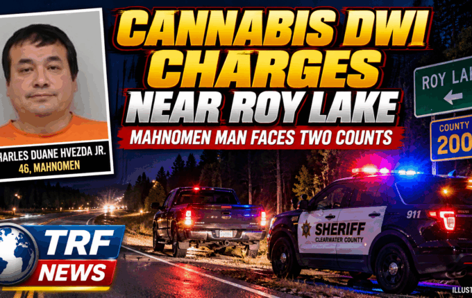 Mahnomen Man Faces Cannabis DWI Charge Near Roy Lake