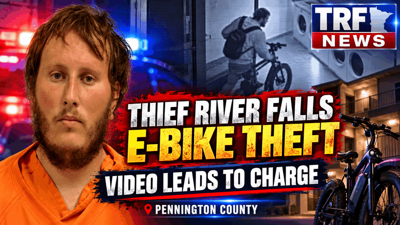 Thief River Falls Man Charged in $800 E-Bike Theft