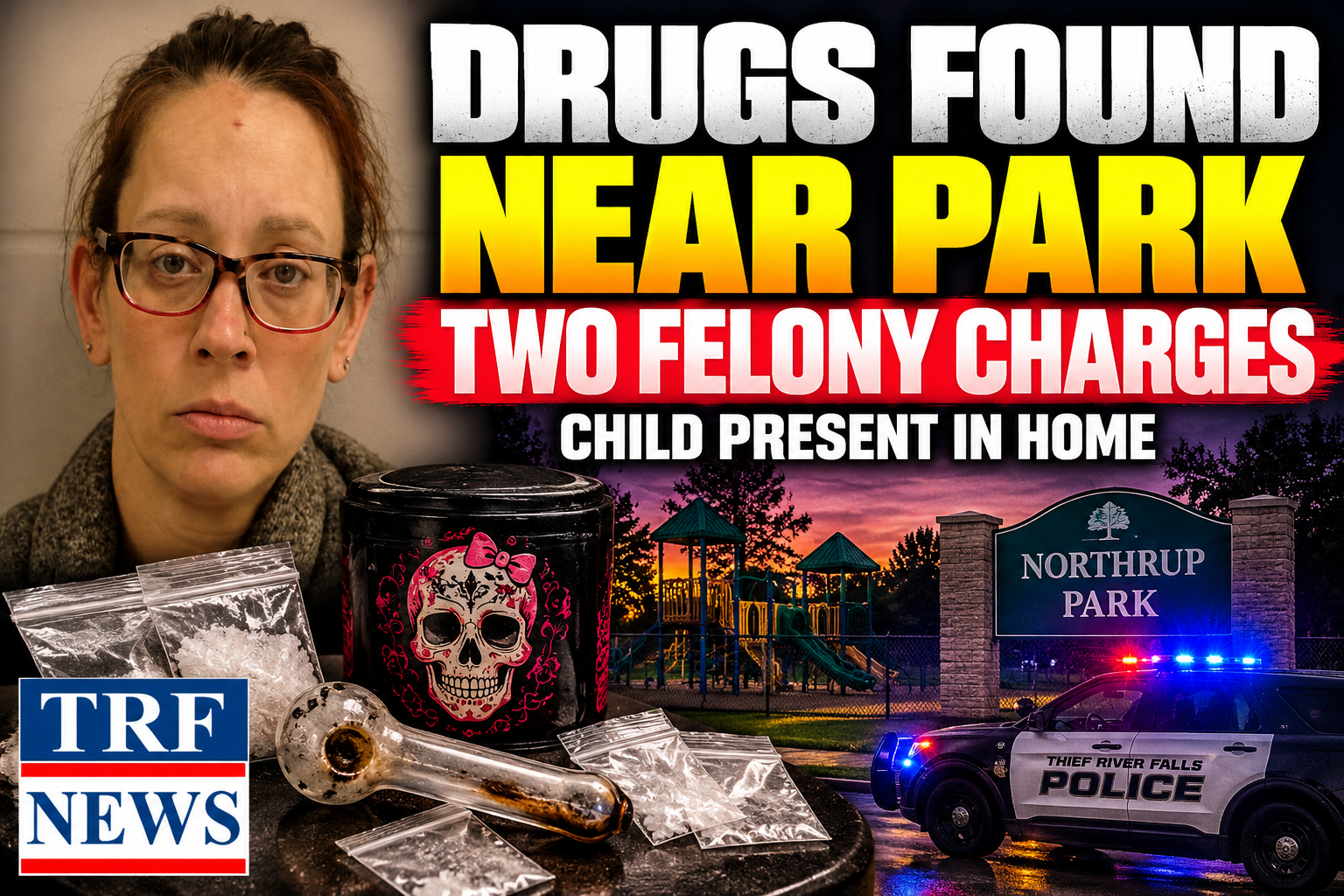 Thief River Falls Woman Faces 2 Felonies in Drug Raid