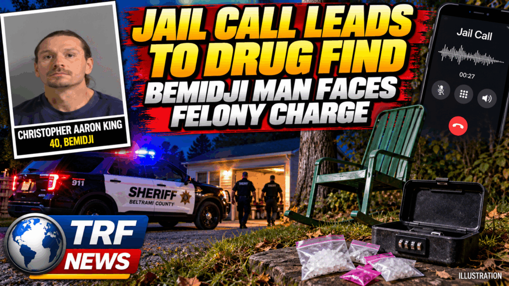 Bemidji Man Charged After Jail Call Leads to Drug Find