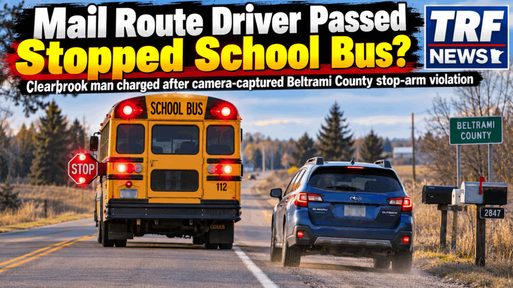 Clearbrook Man Accused of Passing Stopped School Bus