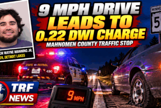 Mahnomen County: 9 MPH Drive Leads to 0.22 DWI Charge