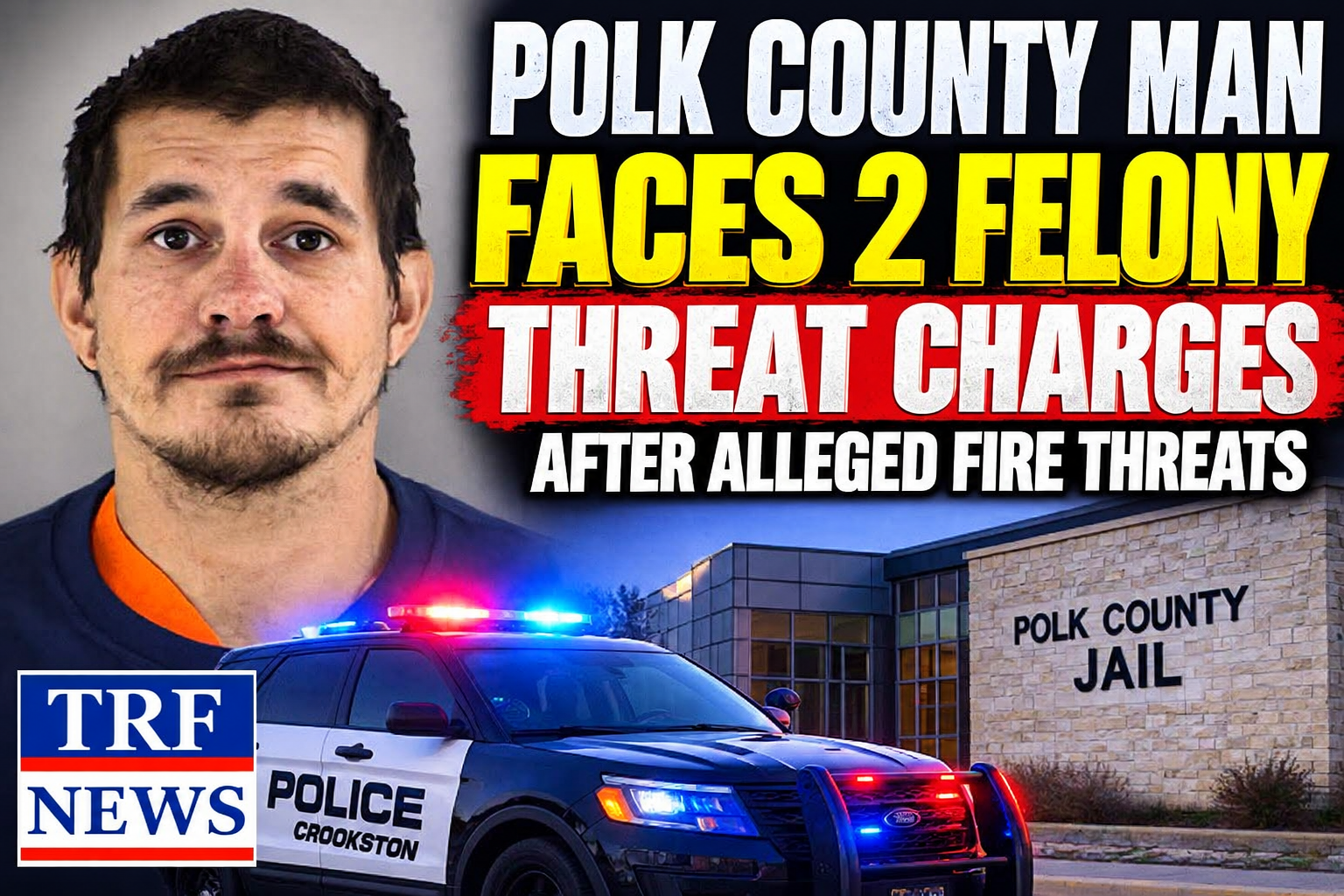 Crookston Man Accused of Threatening to Burn Home