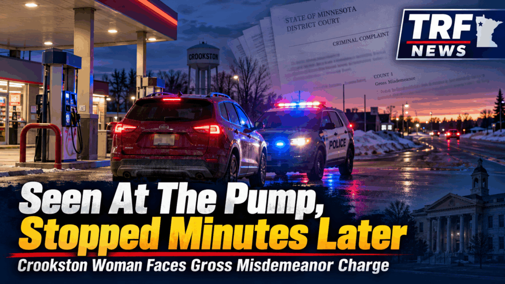 Crookston Woman Faces Charge After Gas Station Stop