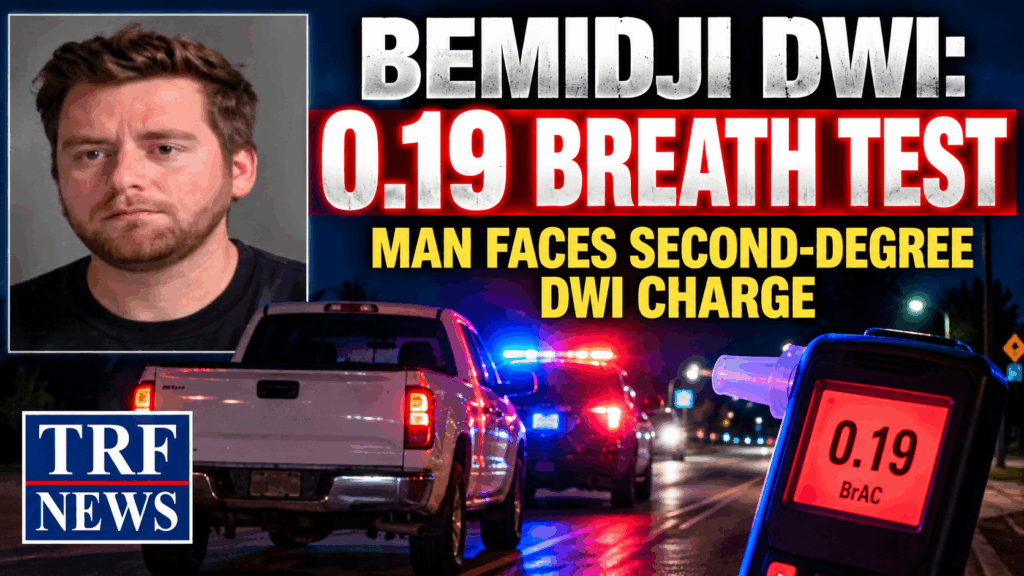 Bemidji Man Faces DWI Charge After 0.19 Breath Test