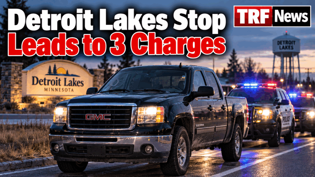 Detroit Lakes Driver Faces 3 Charges After Truck Stop