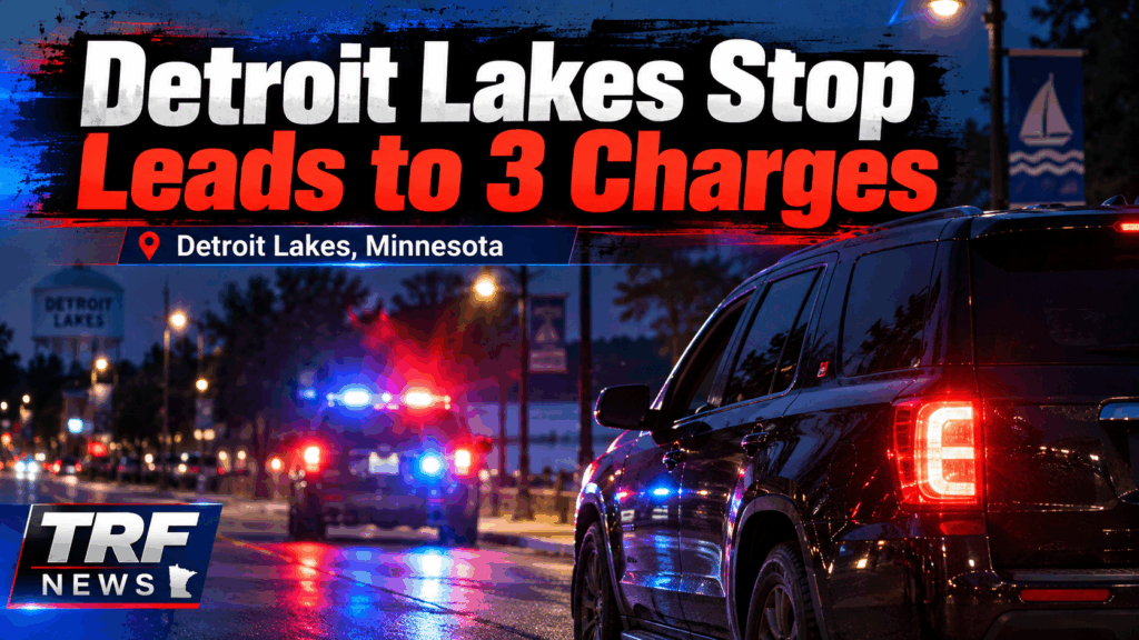 Detroit Lakes Woman Faces 3 Charges After Traffic Stop