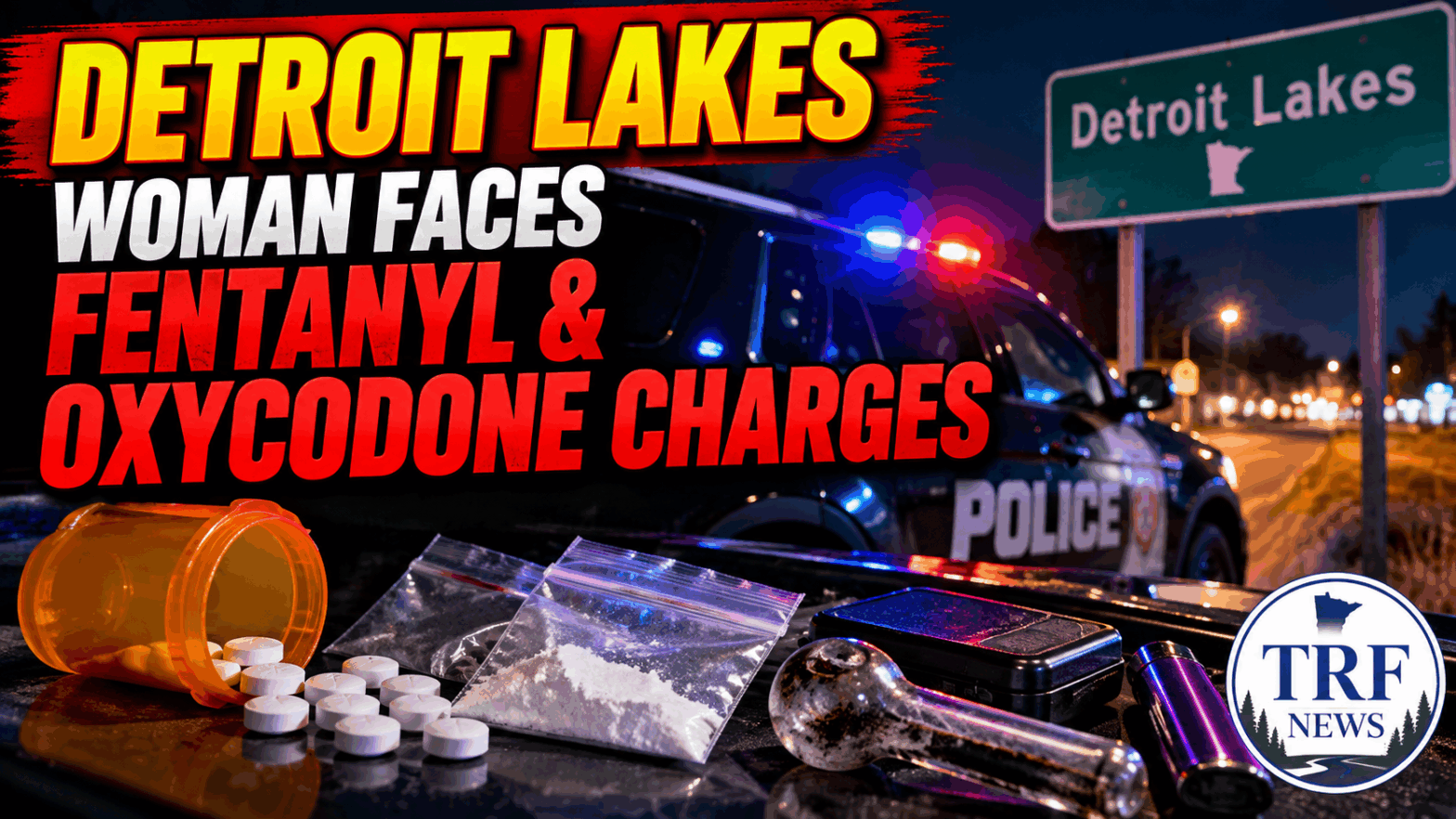 Detroit Lakes Woman Faces Fentanyl, Oxycodone Charges