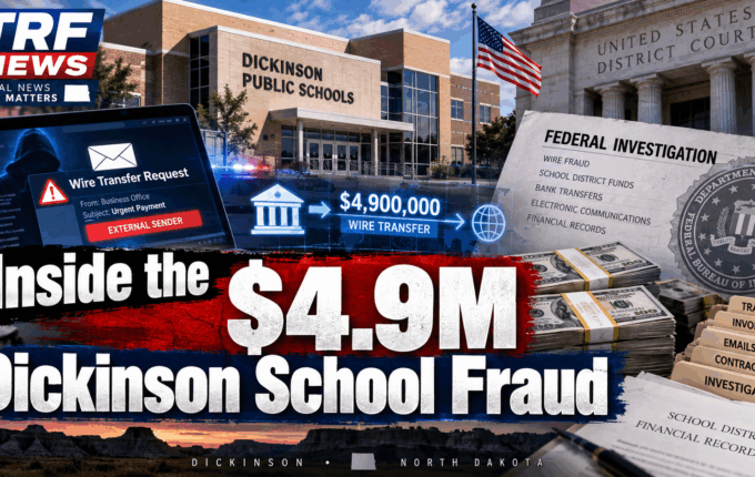 Dickinson Schools: LA Man Indicted in $4.9M Fraud