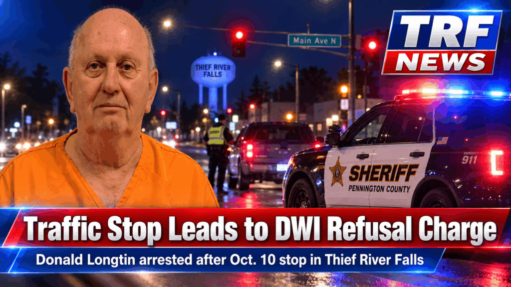 Thief River Falls: Donald Longtin Faces DWI Refusal