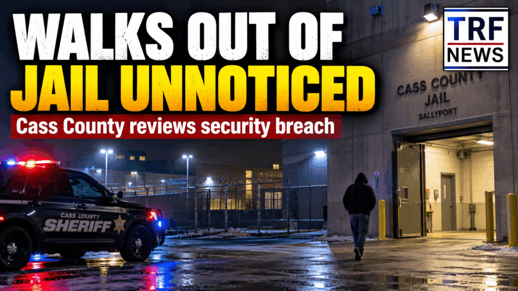 Fargo Jail Security Breach: Person Walks Out Unnoticed