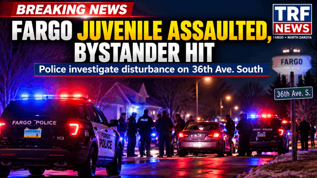 Fargo Juvenile Assaulted; Bystander Hit by Vehicle