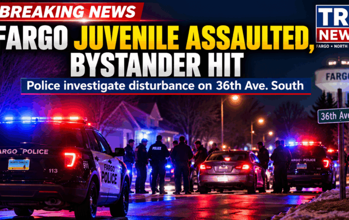 Fargo Juvenile Assaulted; Bystander Hit by Vehicle