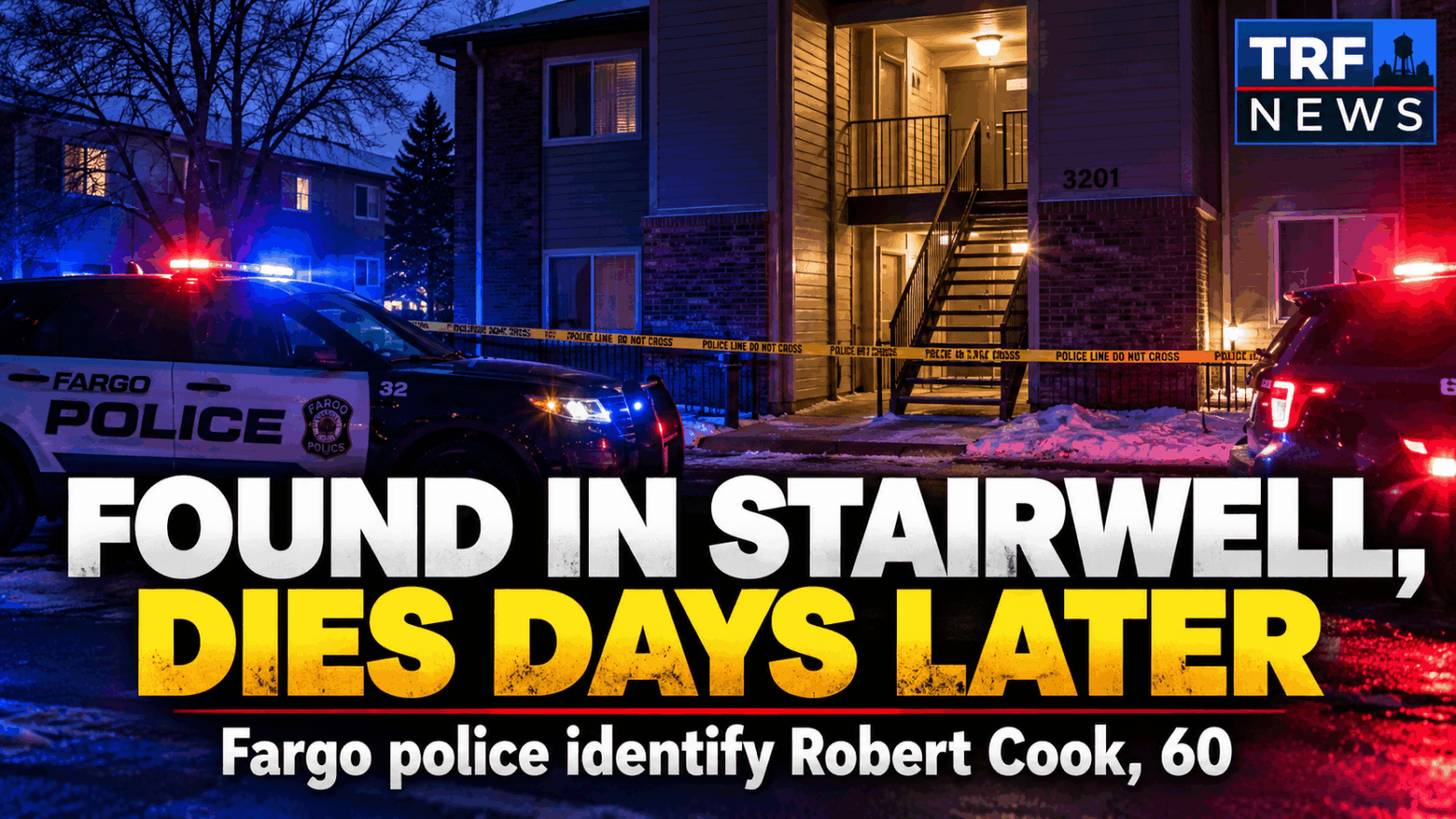 Fargo Police identify man who died after stairwell incident