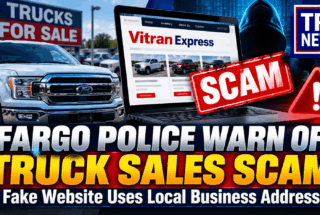 Fargo police are warning residents about a fraudulent website advertising trucks
