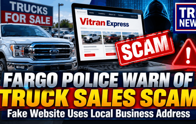 Fargo police are warning residents about a fraudulent website advertising trucks