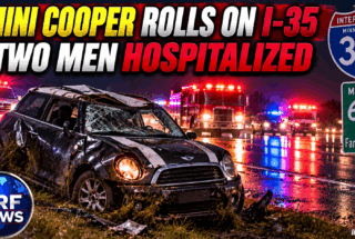 Faribault: Two Injured in I-35 Mini Cooper Rollover