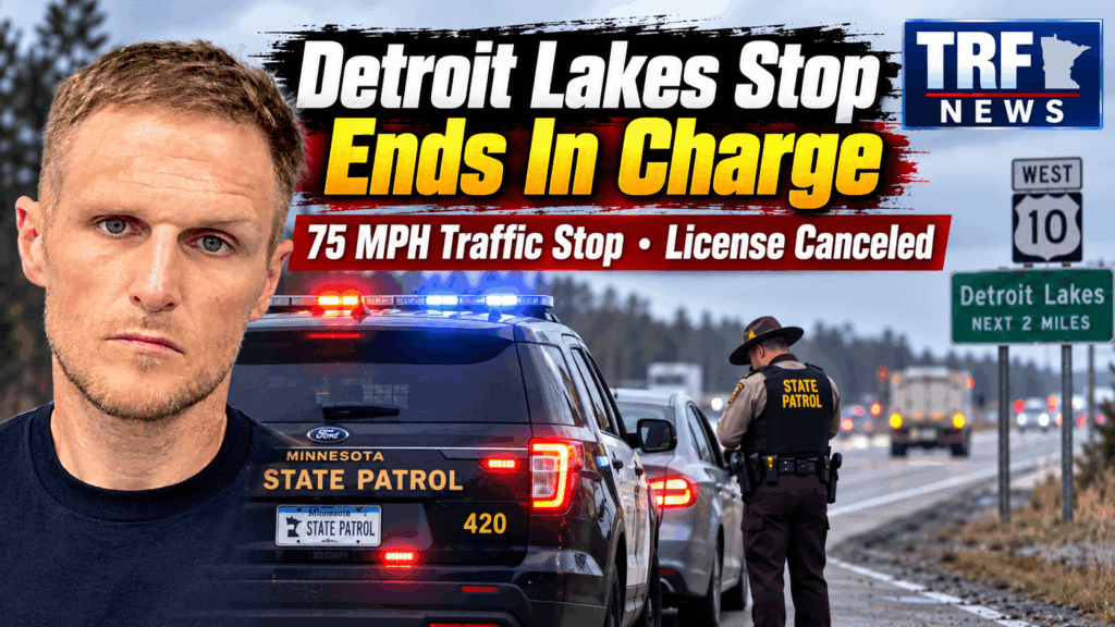 Detroit Lakes Man Charged After 75 MPH Traffic Stop