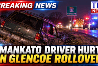 Glencoe Highway 22 Rollover Injures Mankato Driver