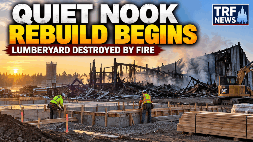 Gonvick Lumberyard Rebuilding After Devastating Fire