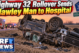 Hawley Man Injured After Pickup Rolls on Highway 32