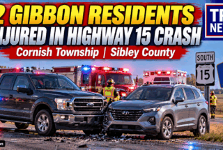 Highway 15 and County Road 25 crash in Cornish Township, Sibley County