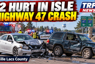 Isle: 2 Hurt as Car and SUV Collide on Highway 47