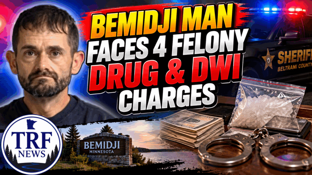 Bemidji Man Faces 4 Felony Drug, DWI Charges