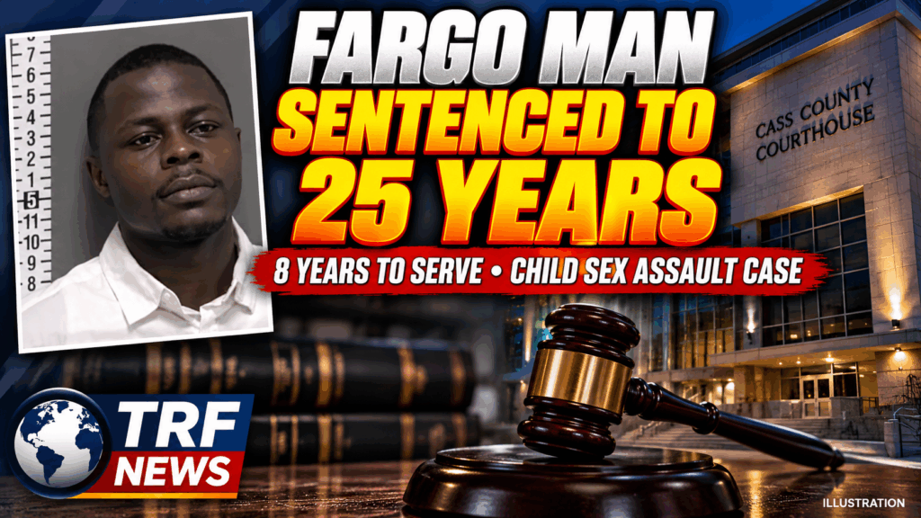 Fargo Man Gets 25 Years, 8 to Serve in Child Sex Case
