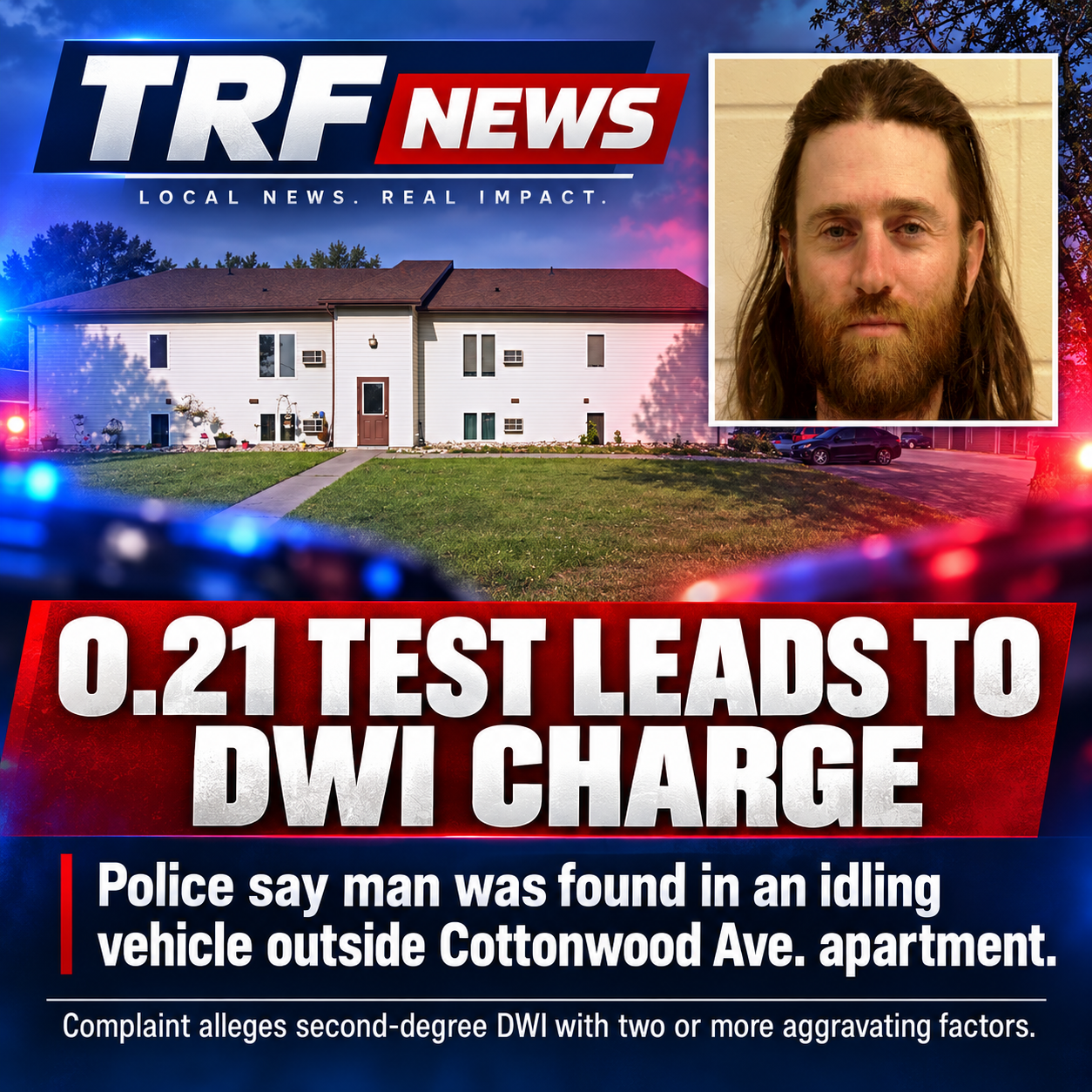 Thief River Falls Man Charged After 0.21 DWI Test