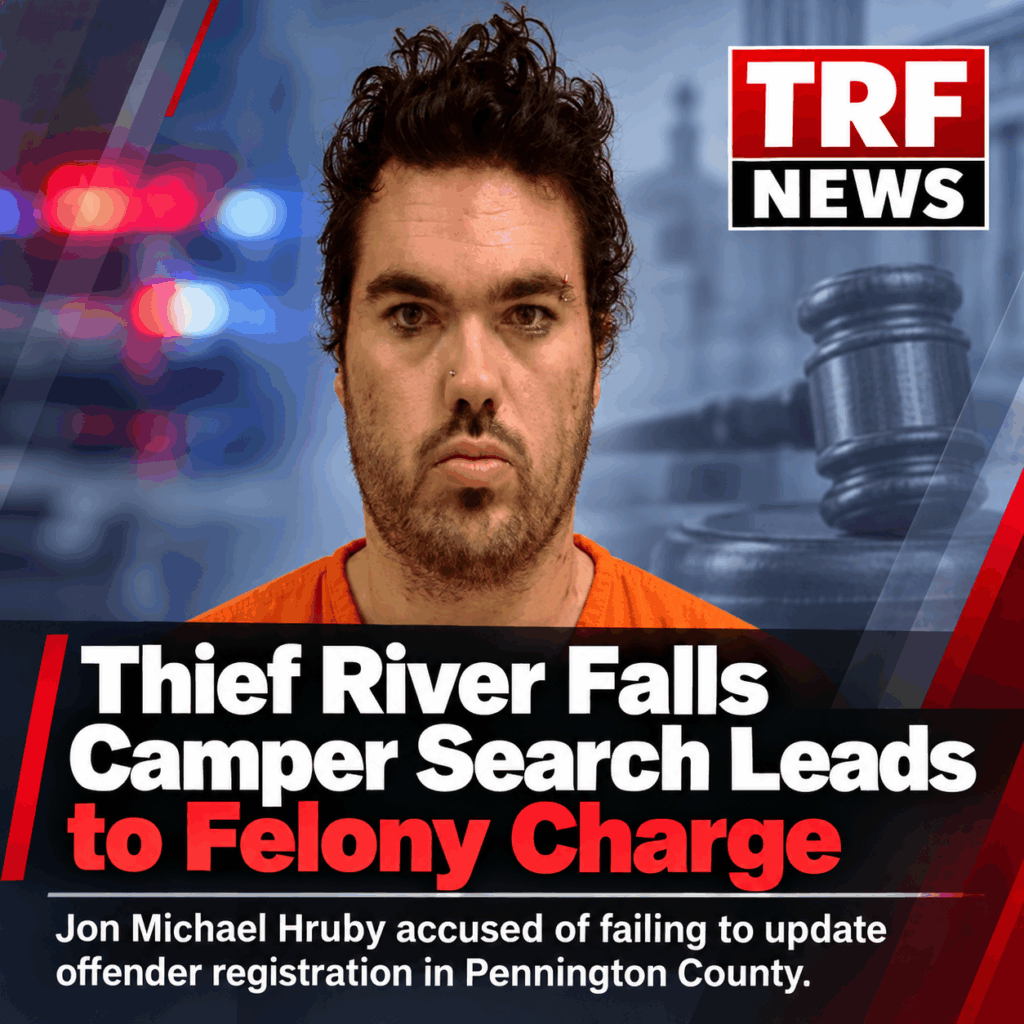 Thief River Falls: Jon Hruby Faces Felony Registration Charge