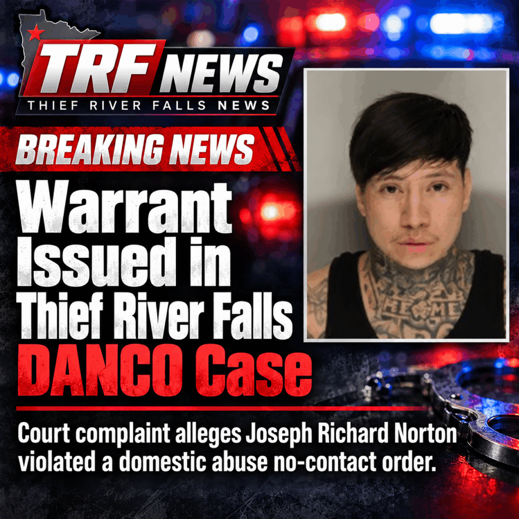 Thief River Falls: Warrant Issued in Felony DANCO Case