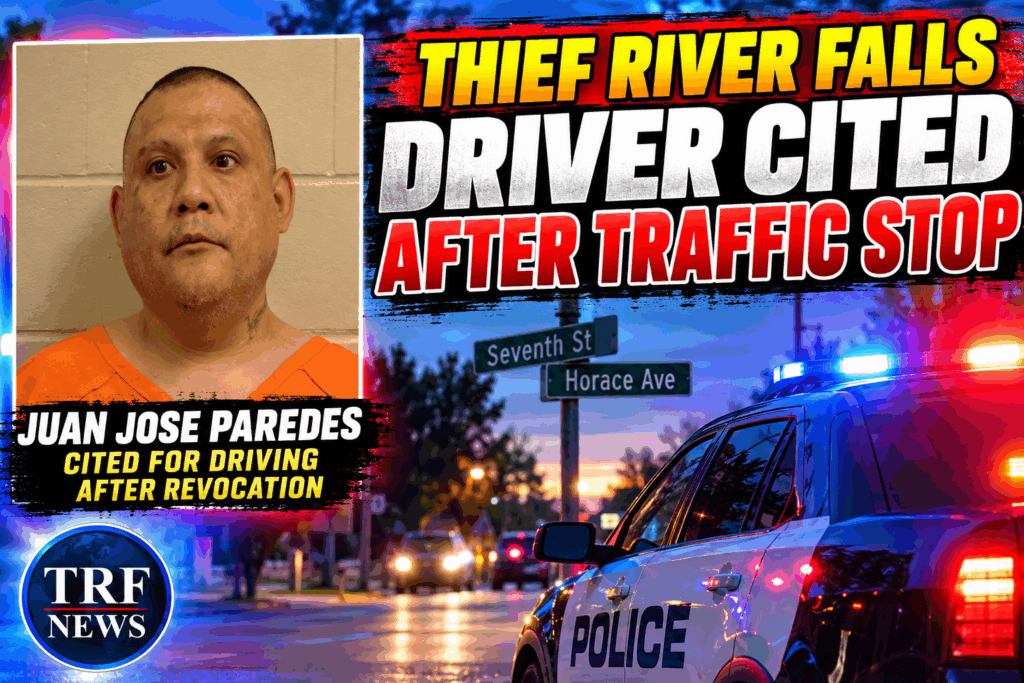 Thief River Falls Driver Cited After Traffic Stop