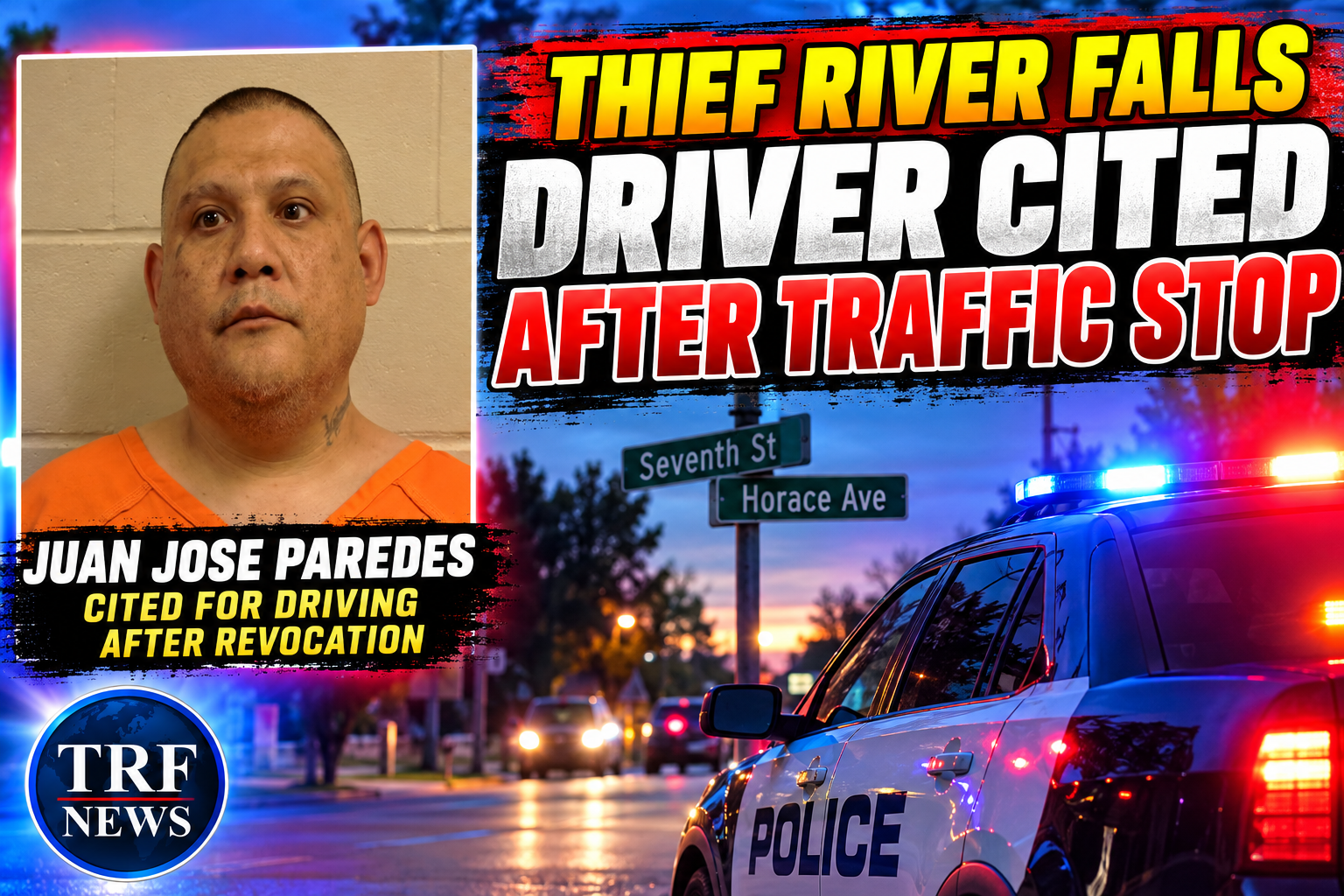 Thief River Falls Driver Cited After Traffic Stop