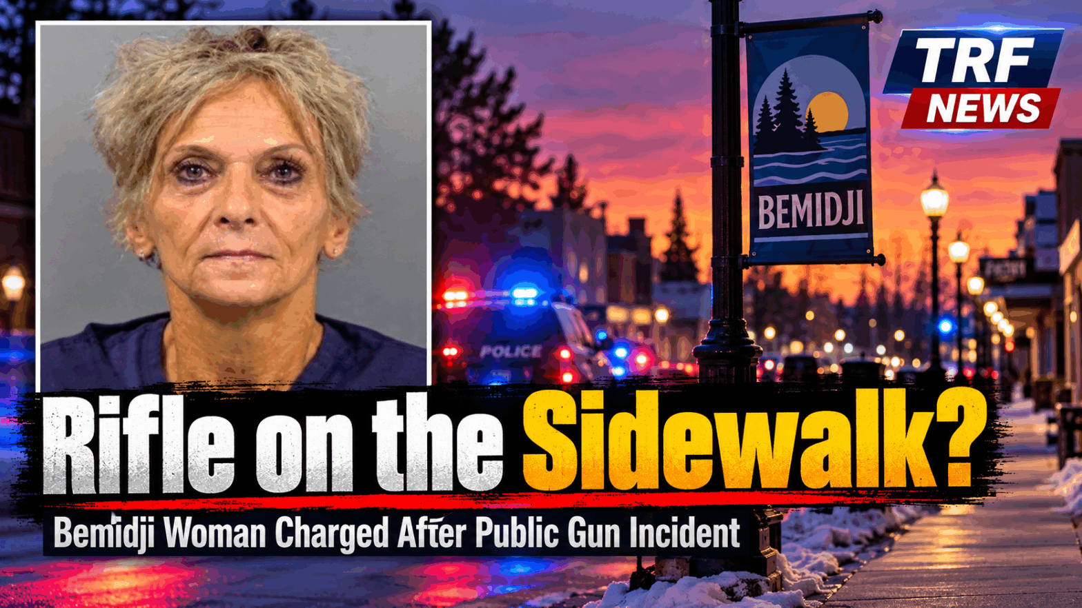 Bemidji Woman Accused of Carrying Rifle on Sidewalk