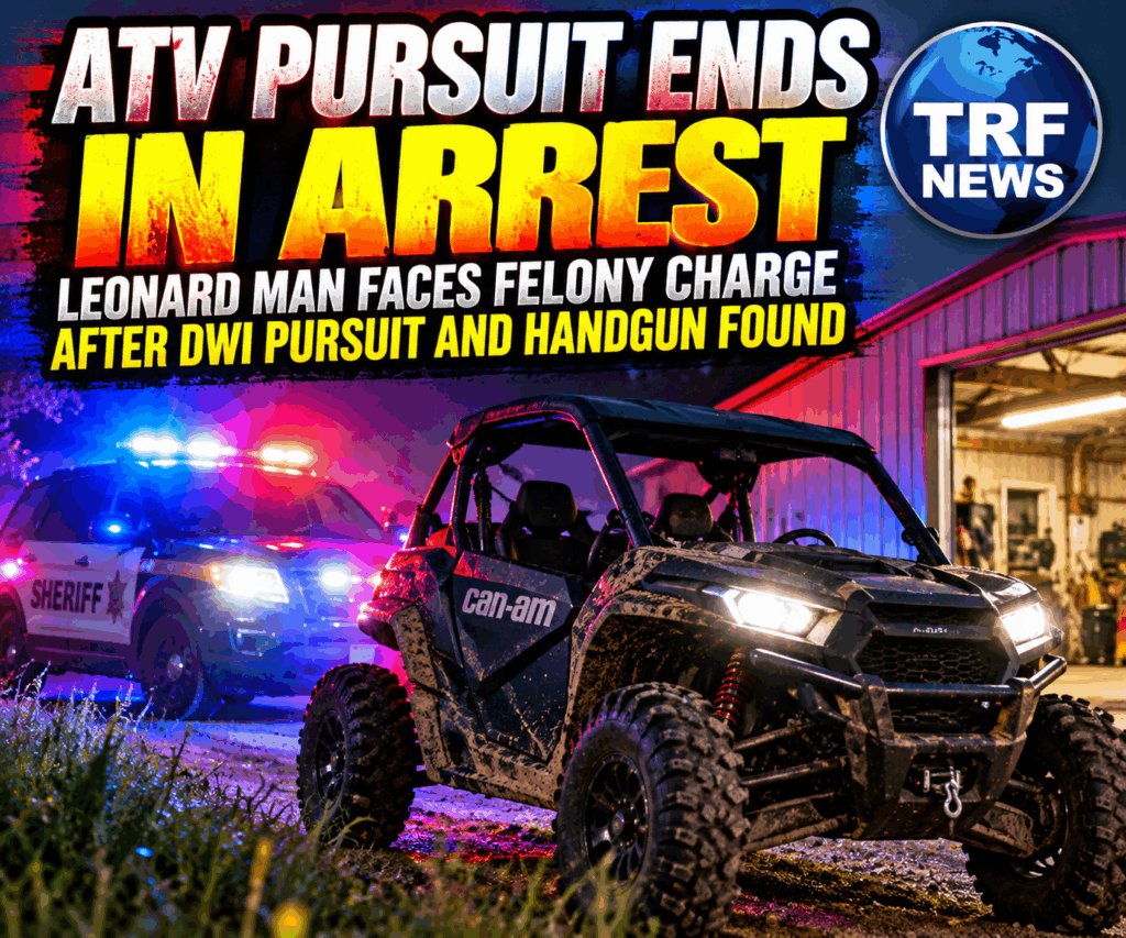 Leonard: Kory Gunderson Faces Felony ATV Fleeing Charge