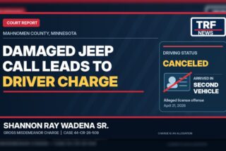 Mahnomen Man Charged After Deputies Respond to Ditch Call