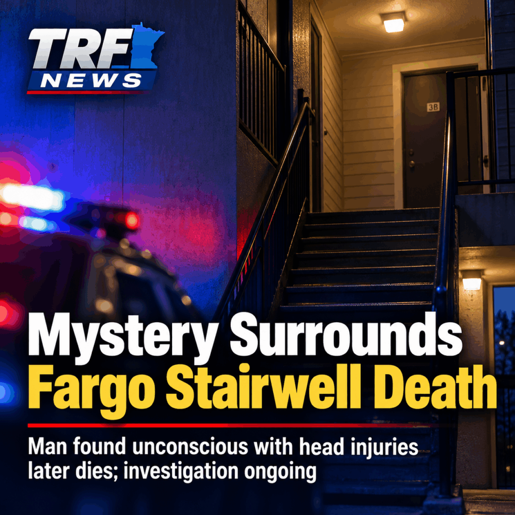 Man Dies After Being Found Injured in Fargo Stairwell