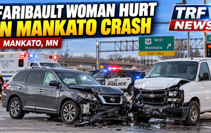 Mankato Highway 14 Ramp Crash Injures Faribault Woman