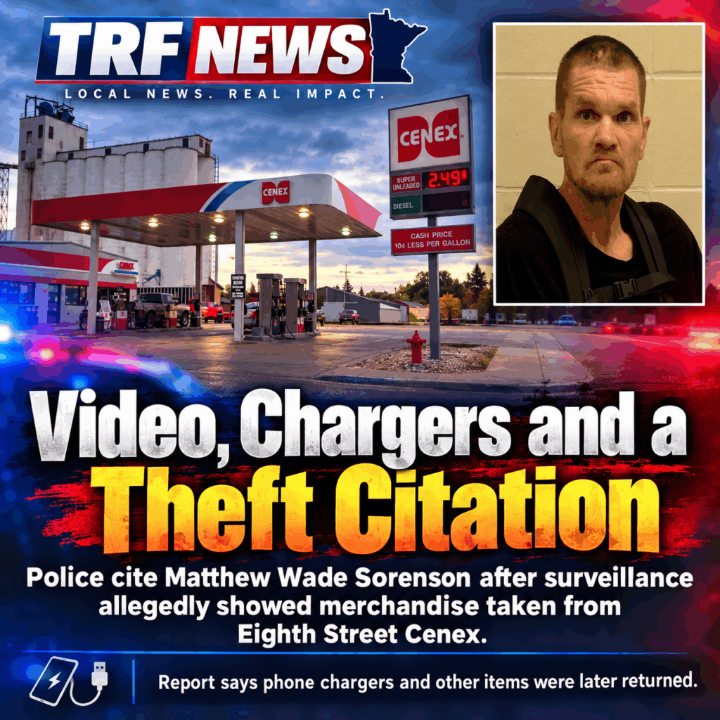 Thief River Falls: Man Cited in Cenex Theft Case