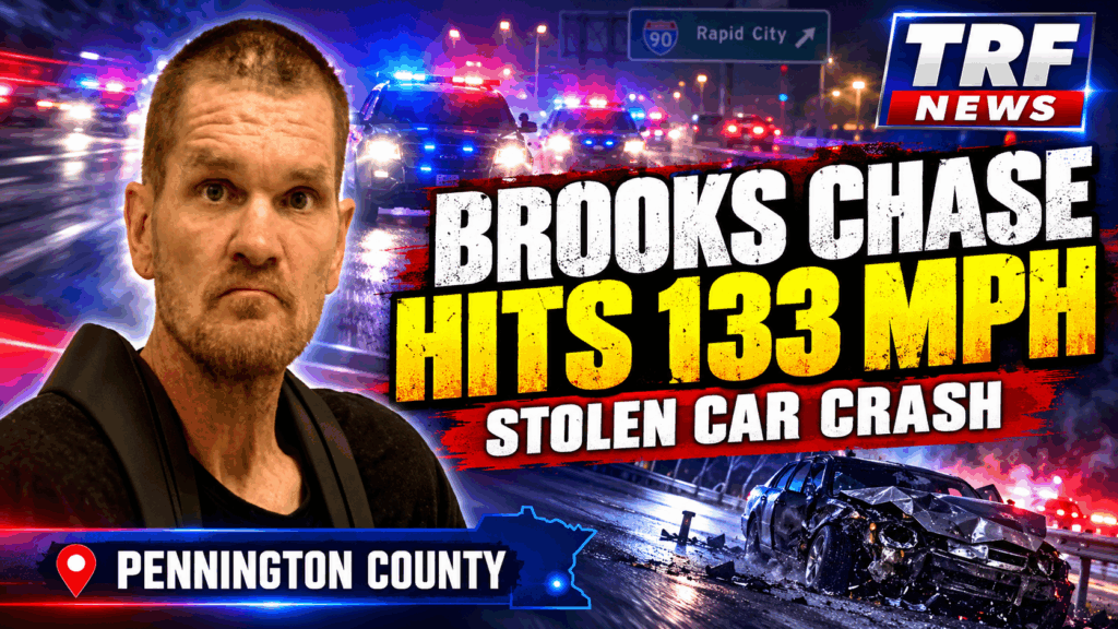 Brooks Chase Ends in Crash, Man Faces Felonies