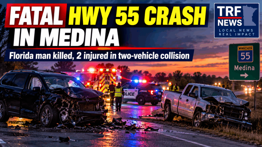 Medina Crash Kills Florida Man, Injures Two