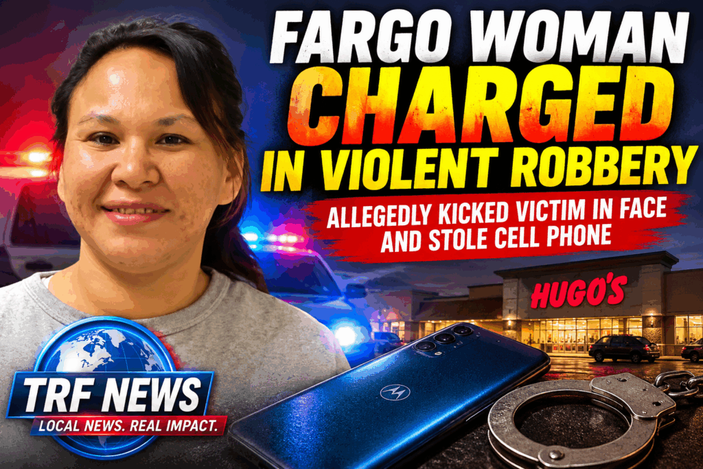 Grand Forks: Fargo Woman Charged in Violent Robbery